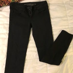Black American Eagle 4 reg Jegging super stretch